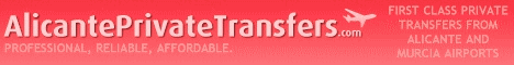 Alicante Private Transfers to Benidorm, Albir, Altea and Calpe cheaper than UK based online booking agents.
