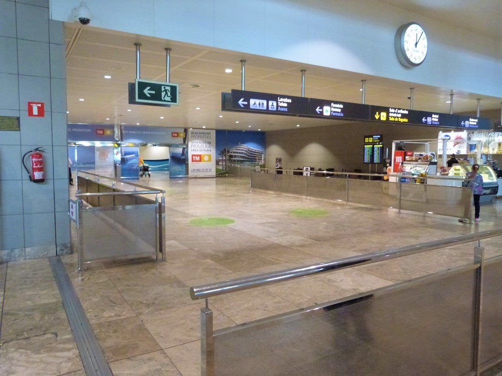 Alicante Airport Arrivals Hall (landside)